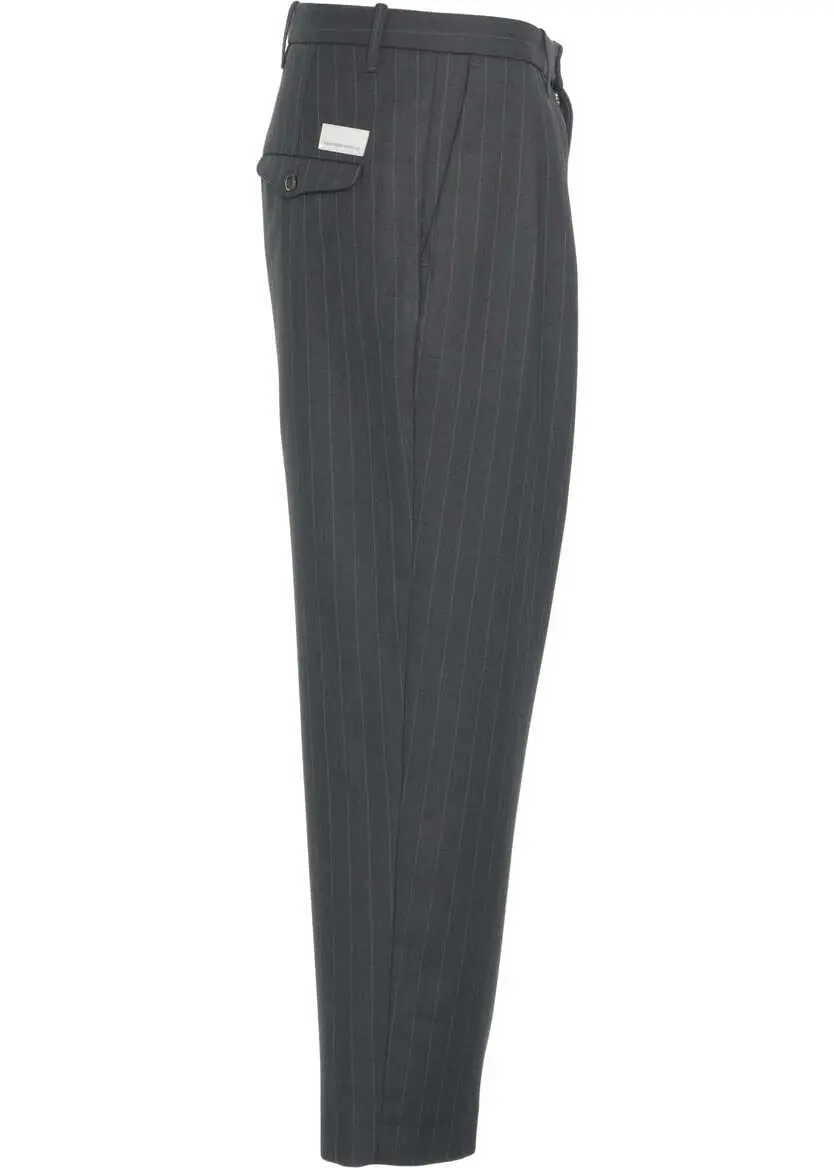 Pantaloni casual Nine in the morning Pinstripe pants Kai Grey Barbati (BM 19033576) 4