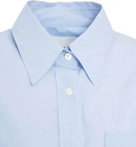 Bluze CLOSED Cotton blouse Blue Femei (BM 19033579) 5