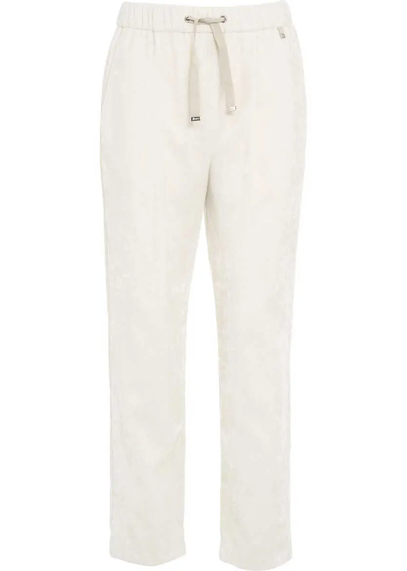 Pantaloni de trening Herno Corduroy joggers Silver Femei (BM 19033591) 2