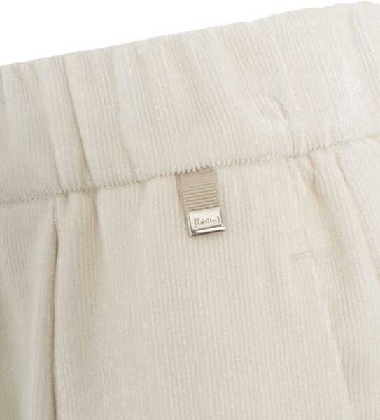 Pantaloni de trening Herno Corduroy joggers Silver Femei (BM 19033591) 6