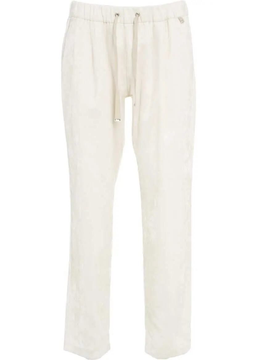 Pantaloni de trening Herno Corduroy joggers Silver Femei (BM 19033591) 7