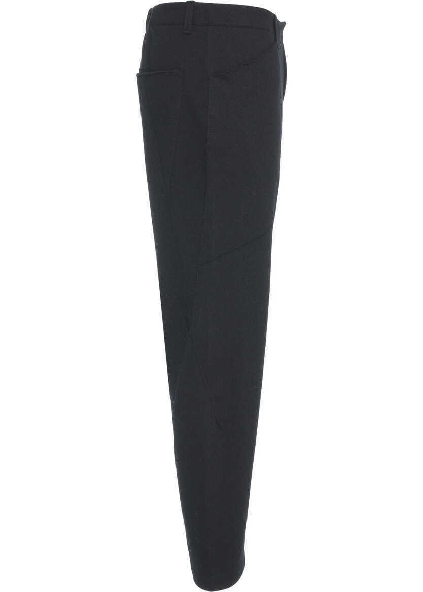 Pantaloni casual Transit Virgin wool chino pants Black Barbati (BM 19033597) 4