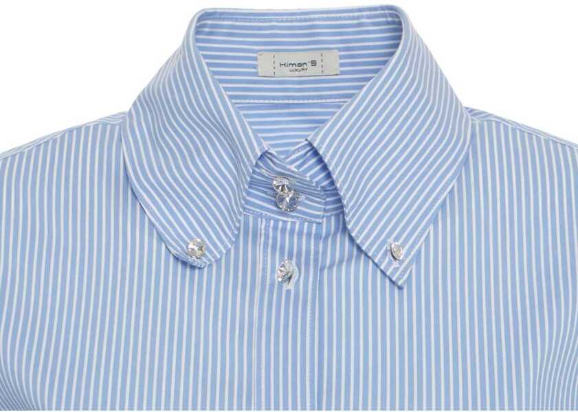 Bluze Himons Striped blouse Blue Femei (BM 19033603) 5