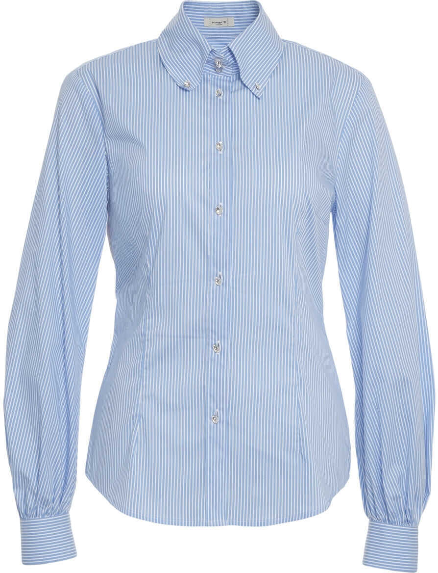 Bluze Himons Striped blouse Blue Femei (BM 19033603) 1