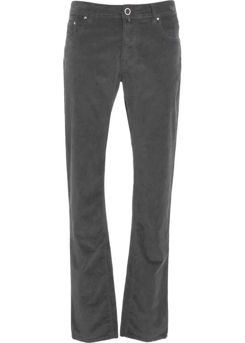 Pantaloni casual Jacob Cohen Corduroy pants Bard Grey Barbati (BM 19033618) 5