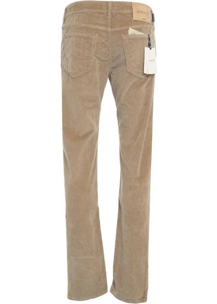 Pantaloni casual Jacob Cohen Corduroy pants Bard Beige Barbati (BM 19033618) 4