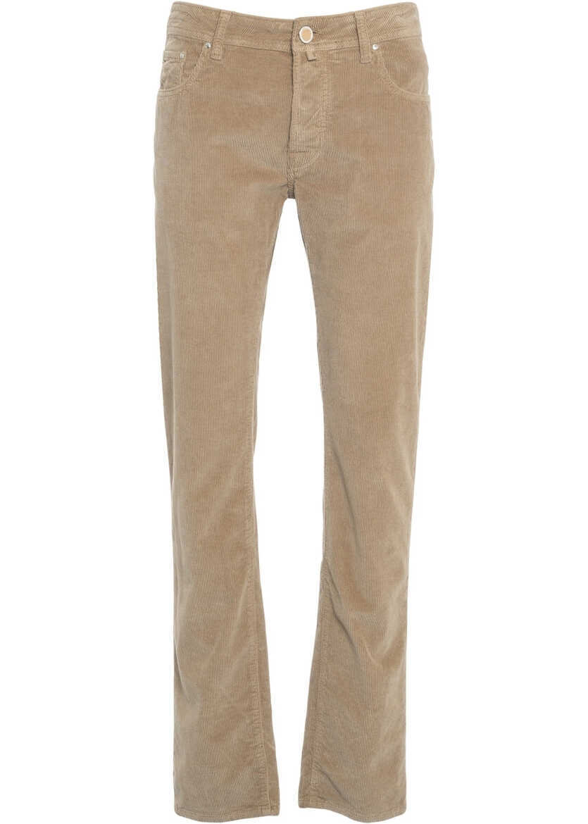 Pantaloni casual Jacob Cohen Corduroy pants Bard Beige Barbati (BM 19033618) 5