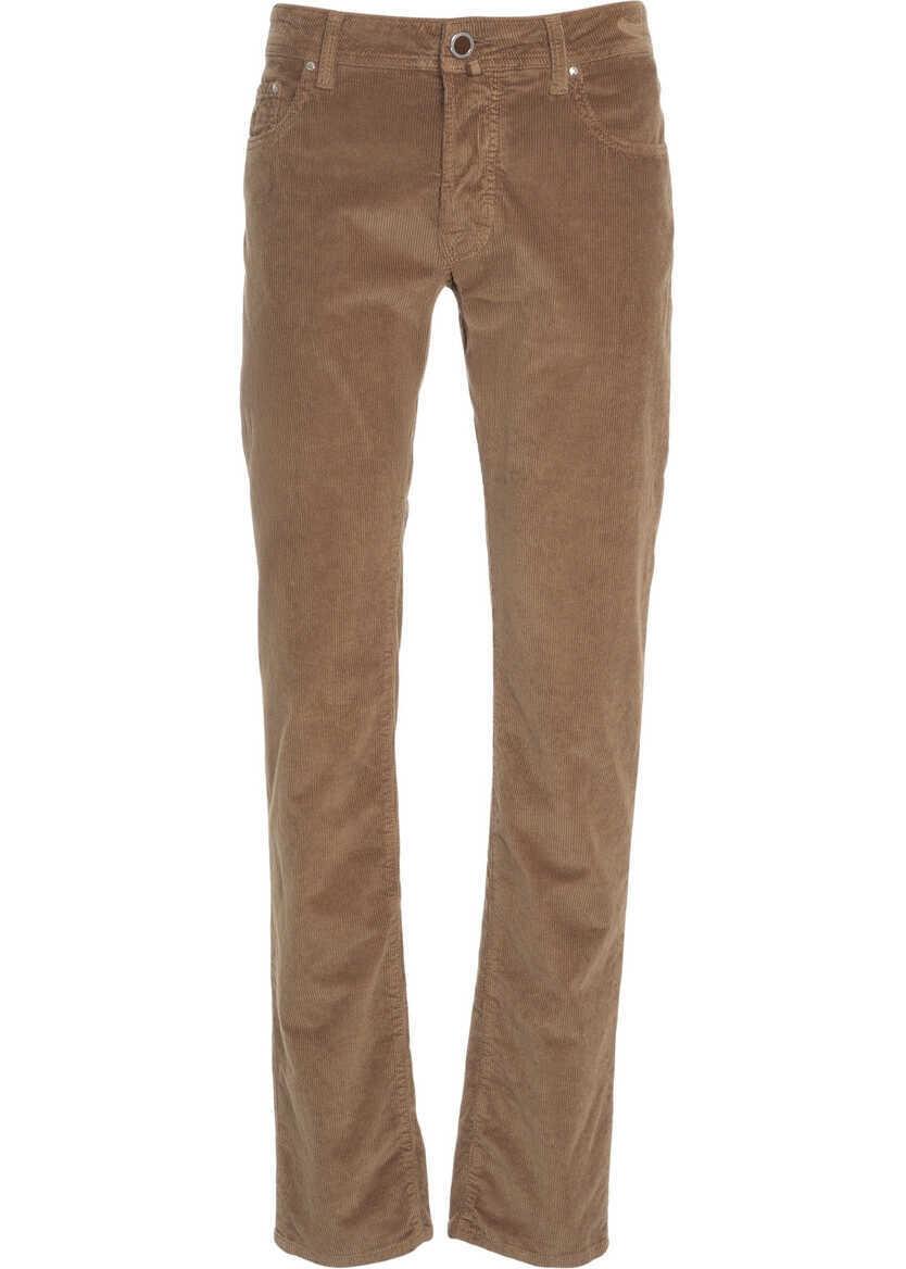 Pantaloni casual Jacob Cohen Corduroy pants Bard Brown Barbati (BM 19033618) 2
