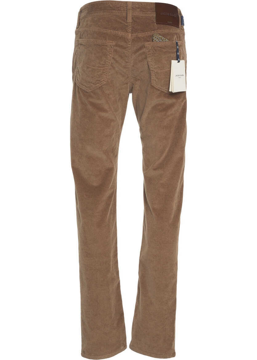 Pantaloni casual Jacob Cohen Corduroy pants Bard Brown Barbati (BM 19033618) 4