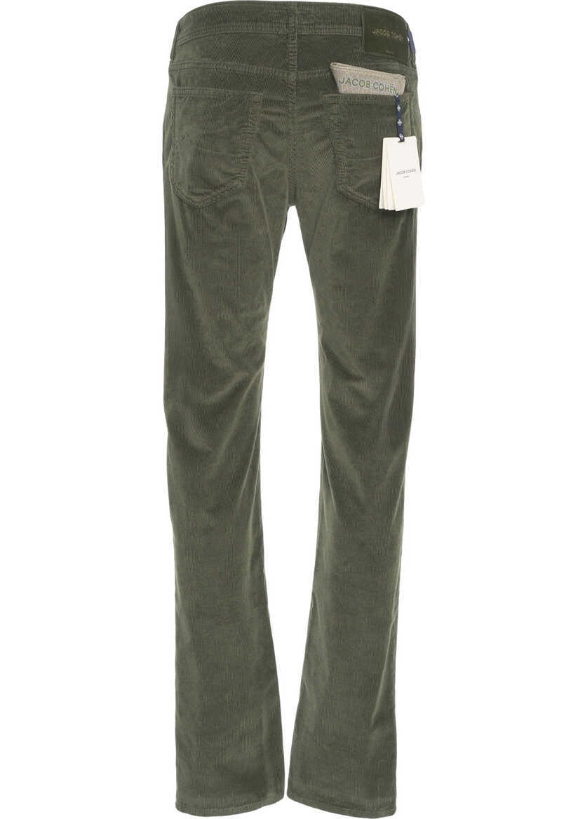 Pantaloni casual Jacob Cohen Corduroy pants Bard Green Barbati (BM 19033618) 4