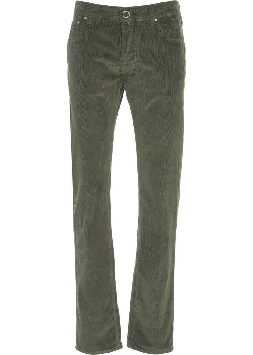 Pantaloni casual Jacob Cohen Corduroy pants Bard Green Barbati (BM 19033618) 1
