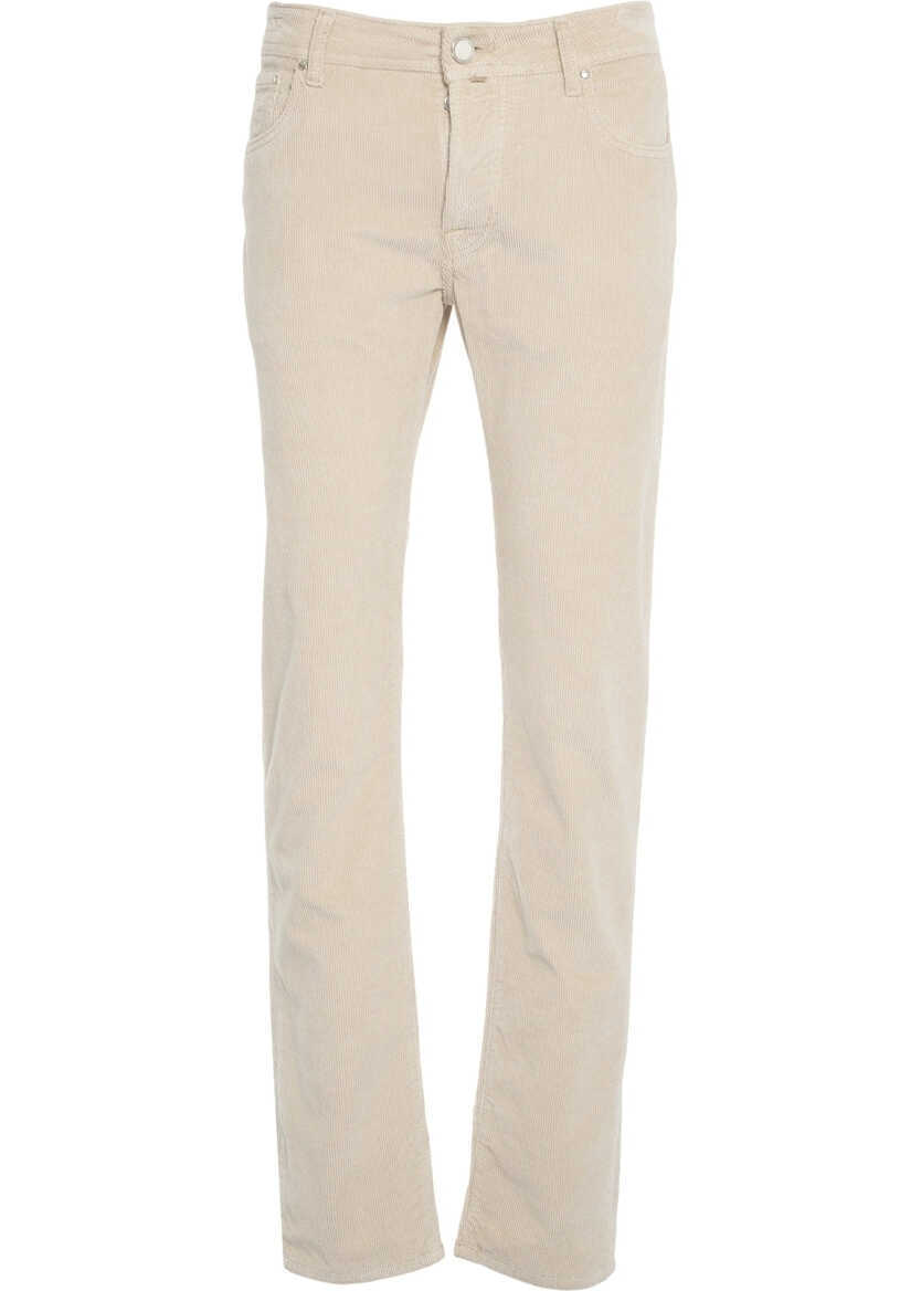 Pantaloni casual Jacob Cohen Corduroy pants Bard Beige Barbati (BM 19033618) 2