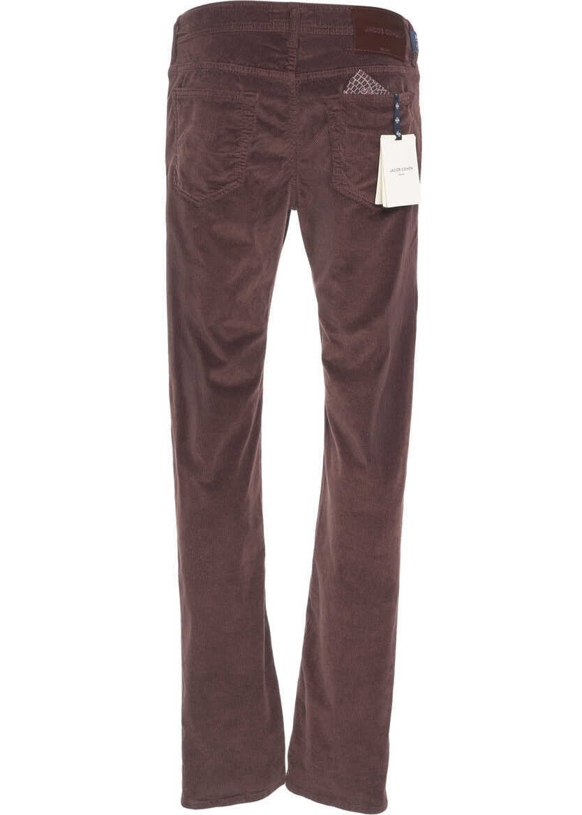 Pantaloni casual Jacob Cohen Corduroy pants Bard Brown Barbati (BM 19033618) 4