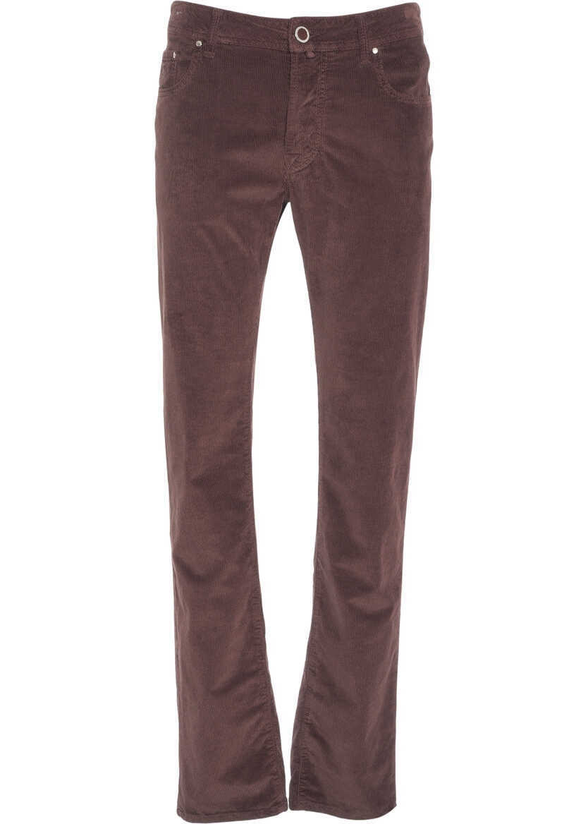 Pantaloni casual Jacob Cohen Corduroy pants Bard Brown Barbati (BM 19033618) 1
