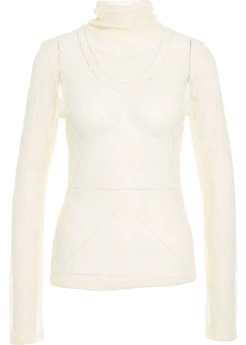 Maiouri Kaos Lace top Yellow Femei (BM 19033621) 2