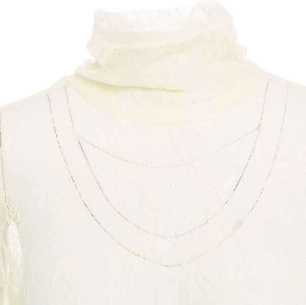 Maiouri Kaos Lace top Yellow Femei (BM 19033621) 5