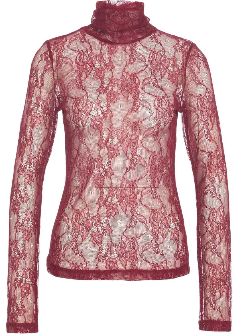 Maiouri Kaos Lace top Red Femei (BM 19033621) 2