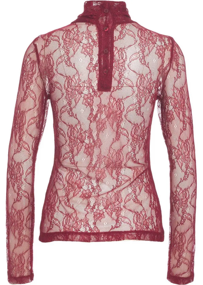 Maiouri Kaos Lace top Red Femei (BM 19033621) 4