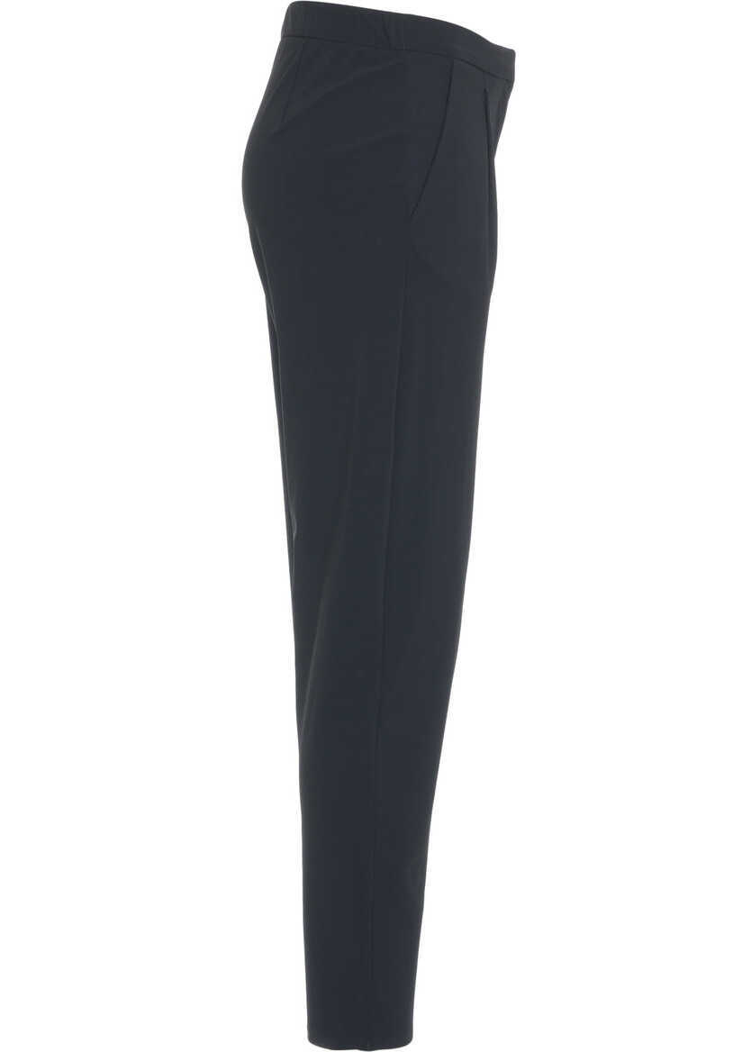 Pantaloni casual AlphaTauri Pleated trousers Black Femei (BM 19033639) 3