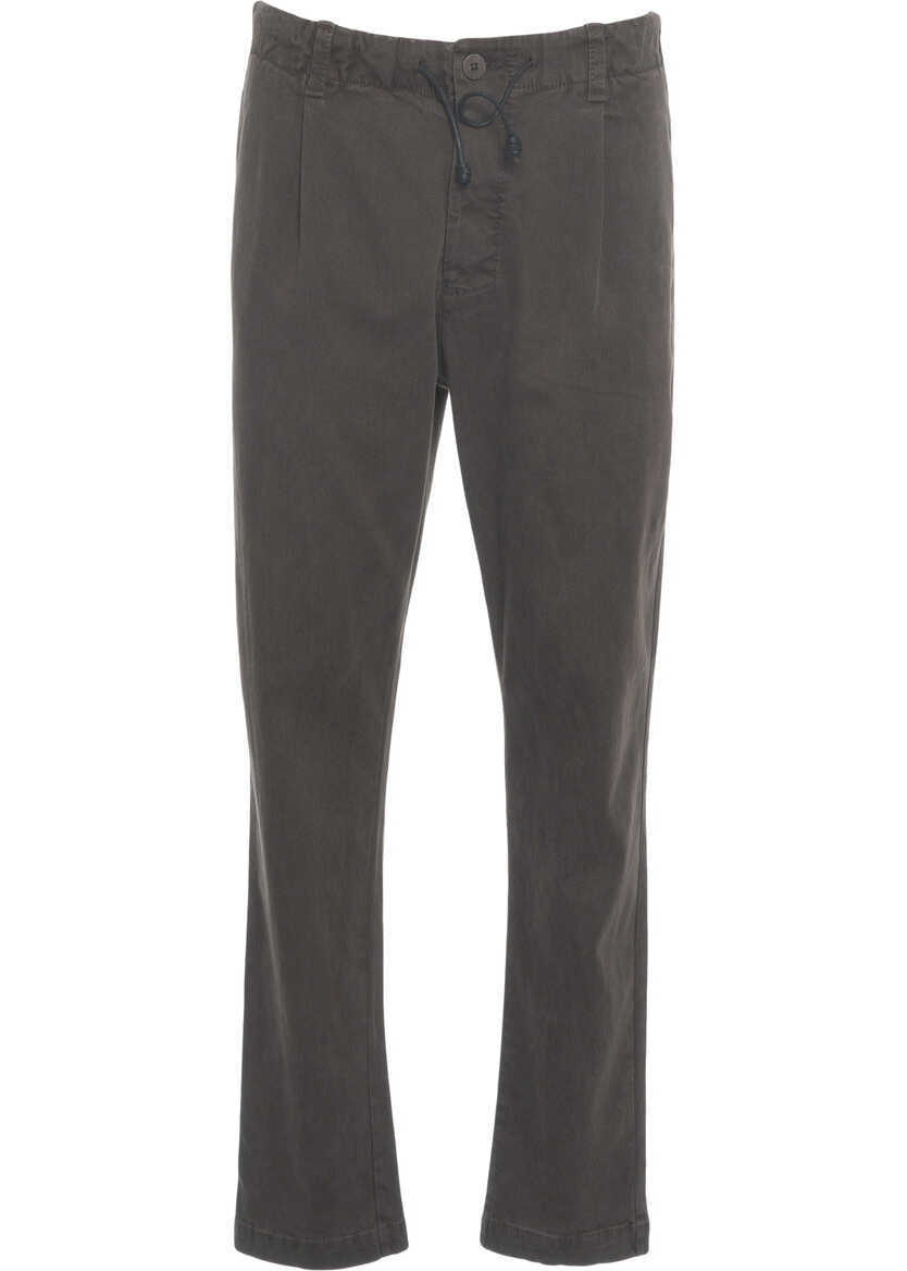 Pantaloni casual Transit Pants with drawstring Bronze Barbati (BM 19033642) 2