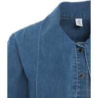 Bluze Dama - Bluze Liu Jo Denim blouse with bow collar Blue Femei (BM 19033645) - B-mall.ro