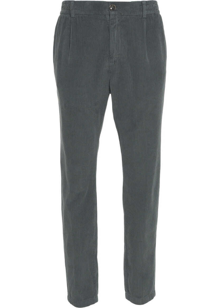 Pantaloni casual Cruna Corduroy pants Grey Barbati (BM 19033648) 2