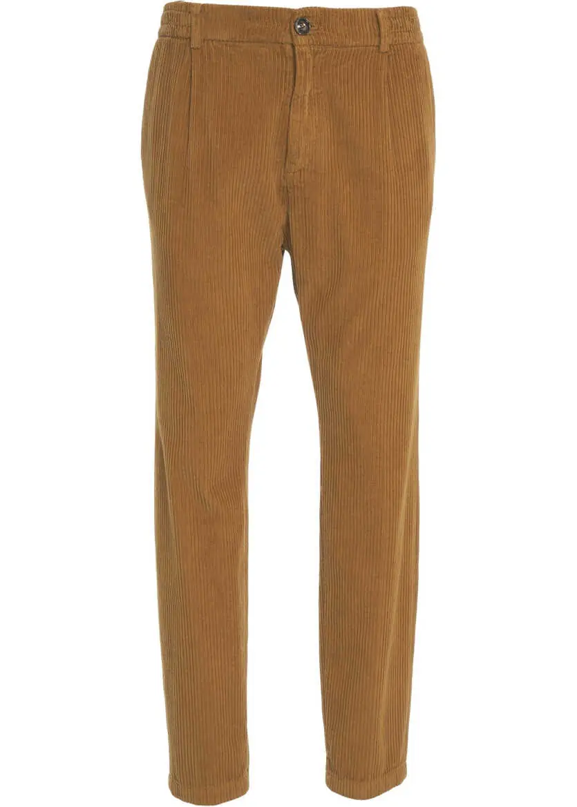 Pantaloni casual Cruna Corduroy pants Brown Barbati (BM 19033648) 2