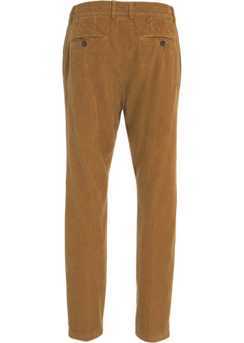 Pantaloni casual Cruna Corduroy pants Brown Barbati (BM 19033648) 4
