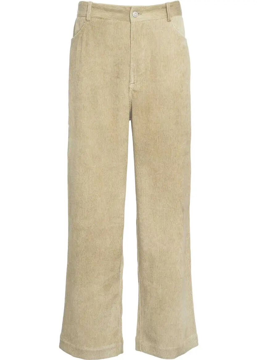 Pantaloni casual Roberto Collina Courduroy pants Beige Barbati (BM 19033654) 2