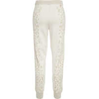 Pantaloni de trening Dama - Pantaloni de trening LIU JO SPORT Joggers with animal print Beige Femei (BM 19033666) - B-mall.ro