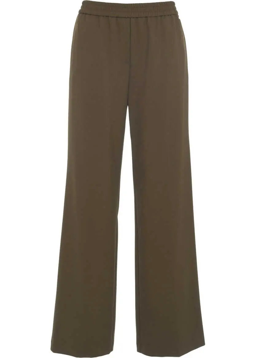 Pantaloni casual Kaos Wide leg trousers Green Femei (BM 19033669) 2