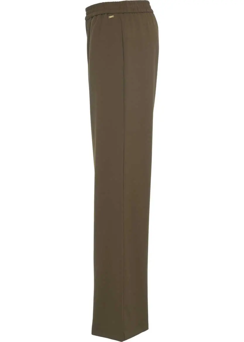 Pantaloni casual Kaos Wide leg trousers Green Femei (BM 19033669) 3