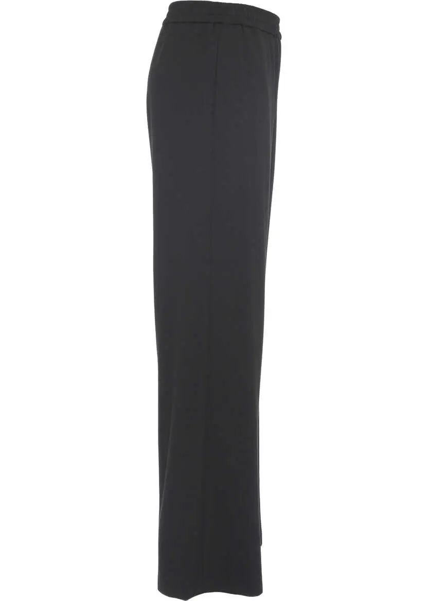 Pantaloni casual Kaos Wide leg trousers Black Femei (BM 19033669) 3
