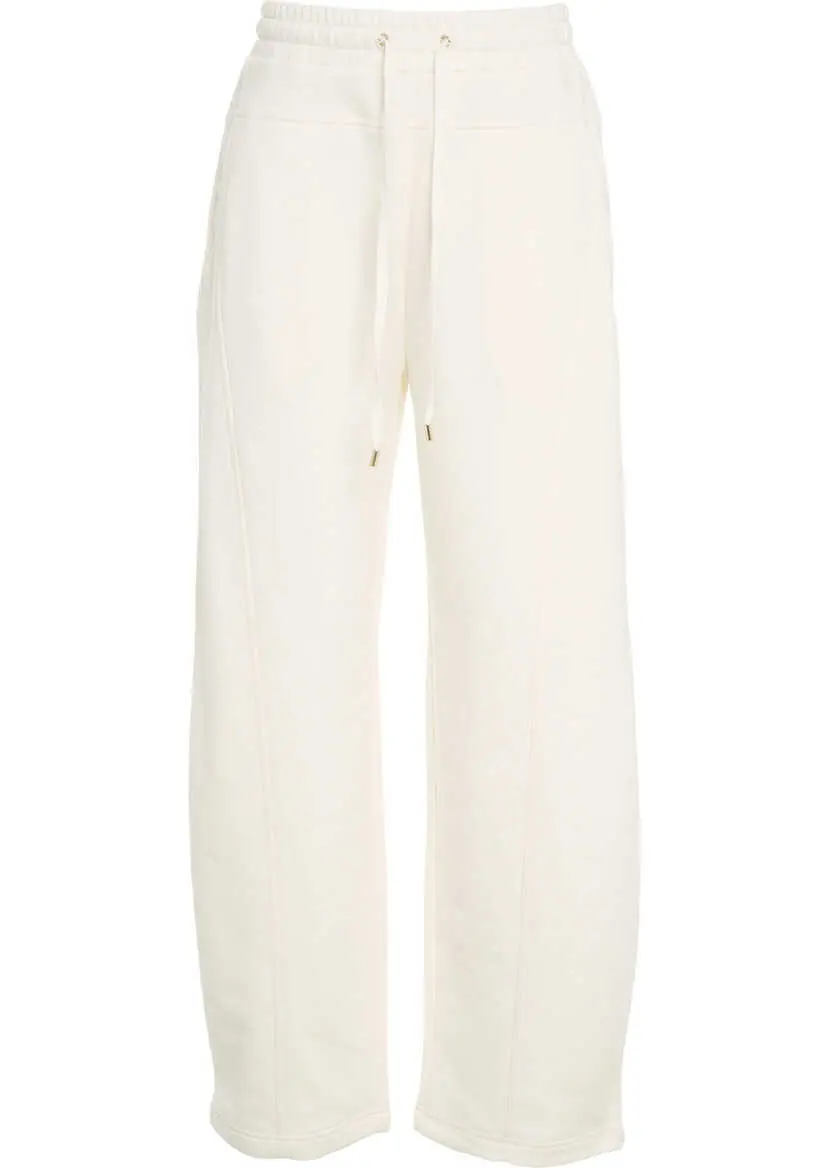 Pantaloni office LIU JO SPORT Wide leg pants White Femei (BM 19033672) 1