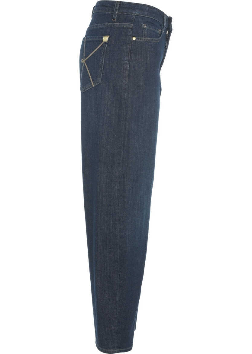 Blugi drepti Kaos Straight leg jeans Blue Femei (BM 19033693) 4