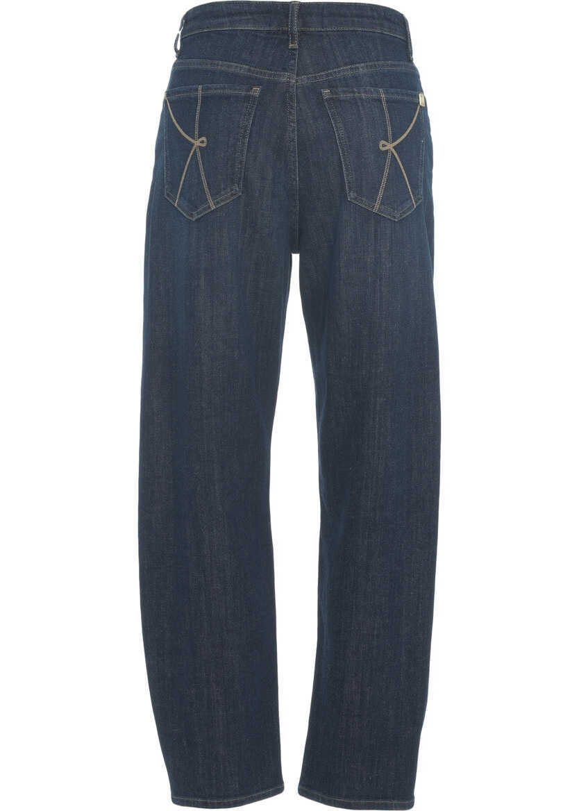 Blugi drepti Kaos Straight leg jeans Blue Femei (BM 19033693) 5
