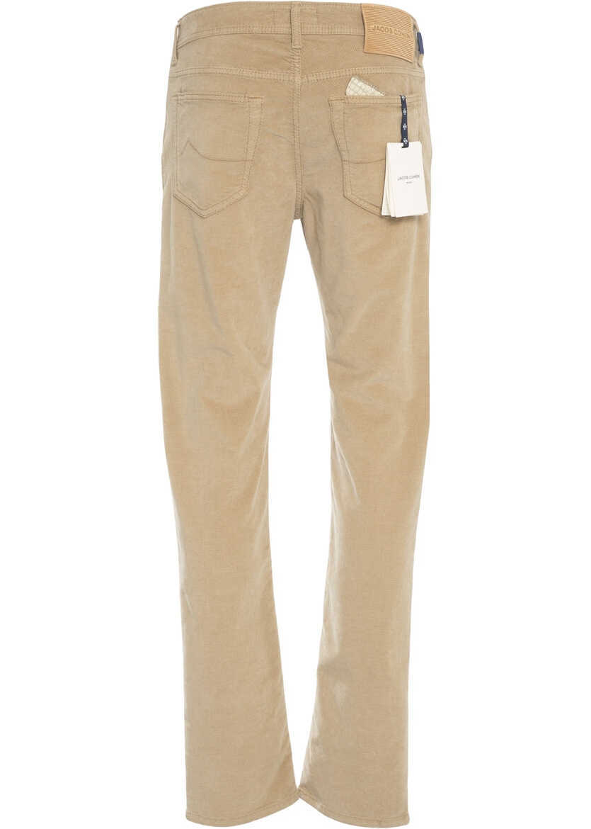 Pantaloni casual Jacob Cohen Pants Bard Beige Barbati (BM 19033711) 4