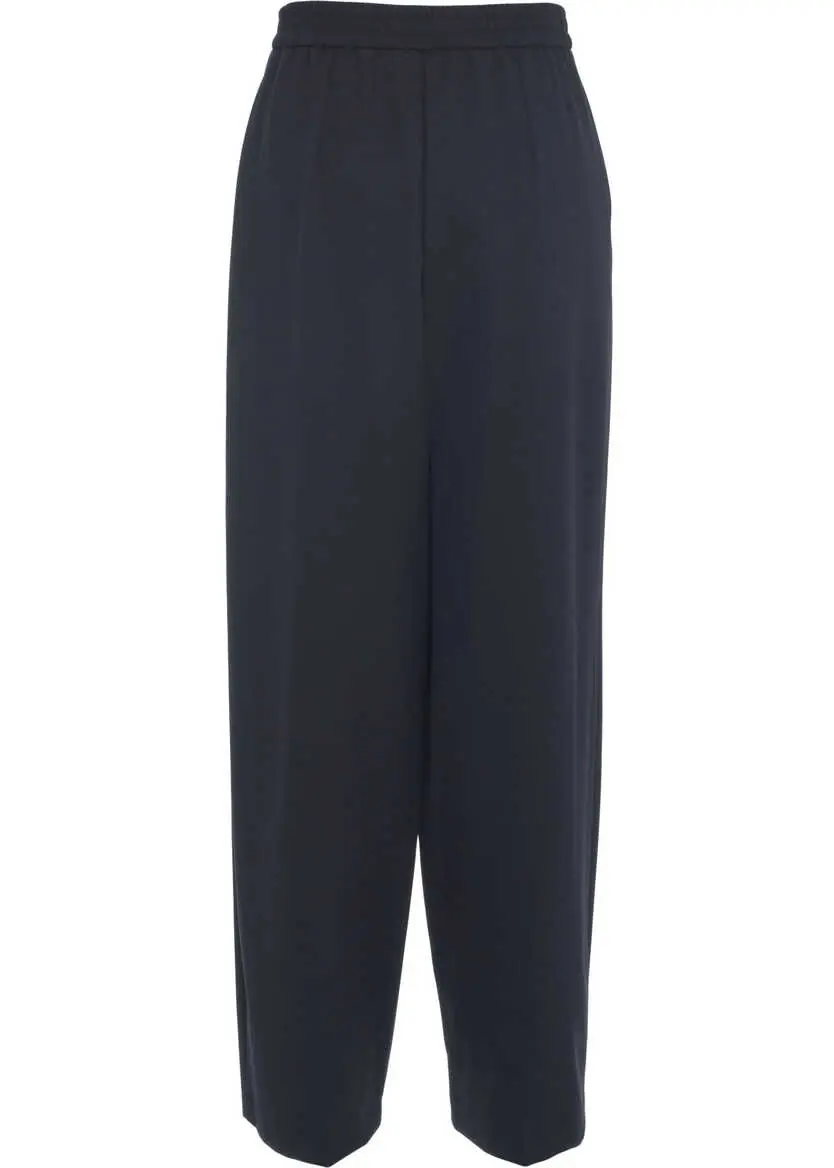 Pantaloni casual Kaos Pleated trousers Blue Femei (BM 19033714) 4