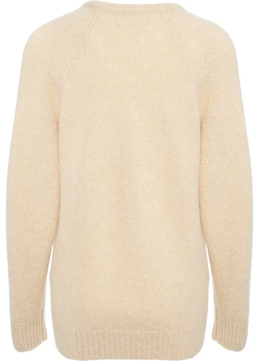 Pulovere CRUSH Merino wool sweater Wiatt Beige Femei (BM 19033723) 3