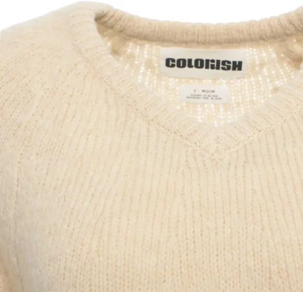 Pulovere CRUSH Merino wool sweater Wiatt Beige Femei (BM 19033723) 4