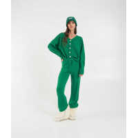 Cardigane CRUSH Dama - Cardigane CRUSH Cashmere cardigan Semara Green Femei (BM 19033726) - B-mall.ro