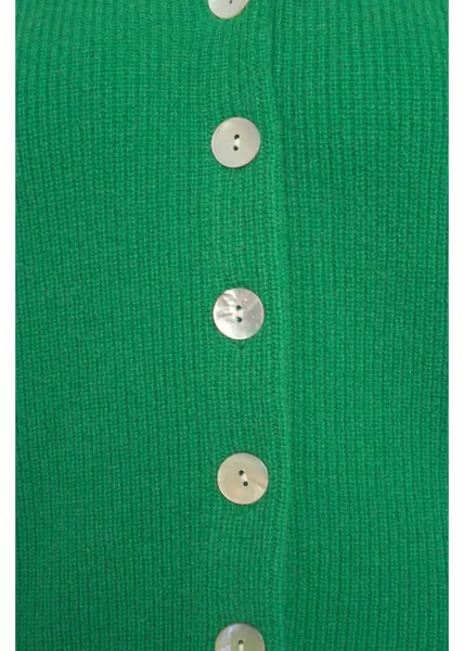 Cardigane CRUSH Cashmere cardigan Semara Green Femei (BM 19033726) 7