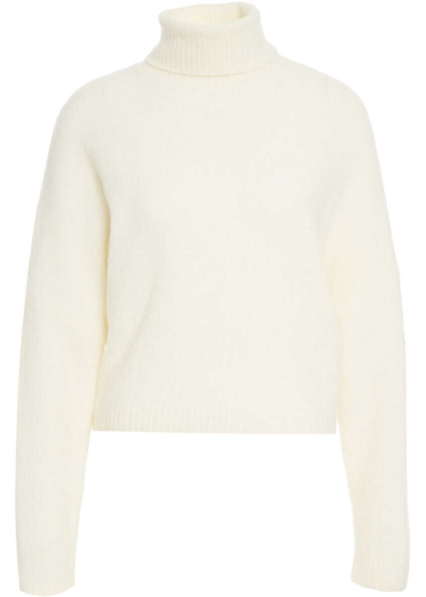 Pulovere CRUSH Cashmere turtleneck sweater White Femei (BM 19033732) 1