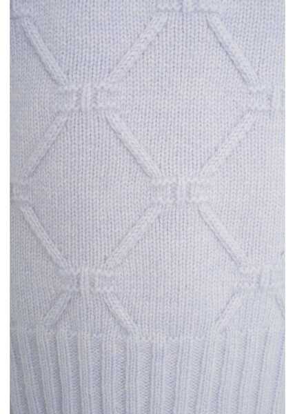 Pulovere Elisabetta Franchi High neck wool sweater Blue Femei (BM 19033738) 5