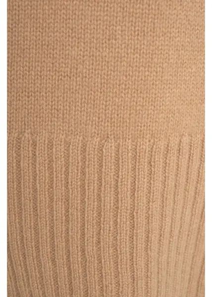 Pulovere CRUSH Cashmere mock neck sweater Beige Femei (BM 19033741) 5