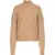 CRUSH Cashmere mock neck sweater Beige