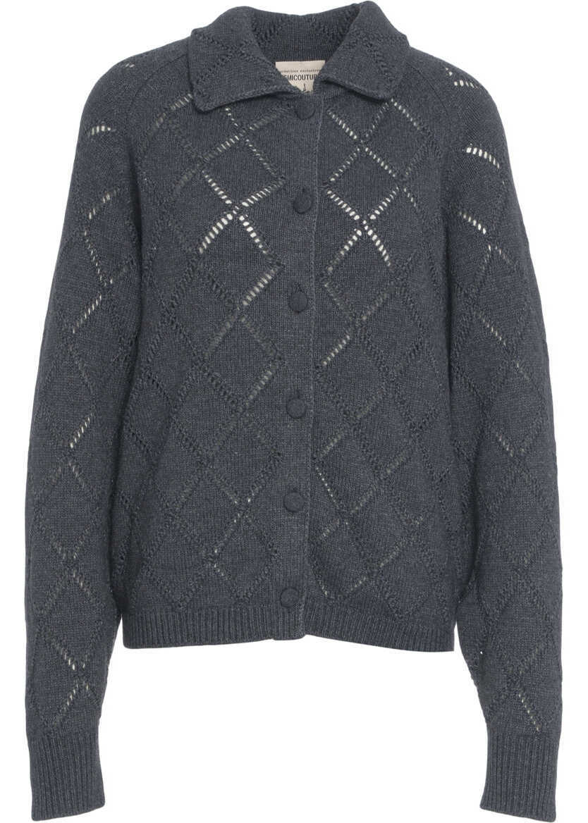 Cardigane Semicouture Cardigan Idurre Grey Femei (BM 19033744) 1