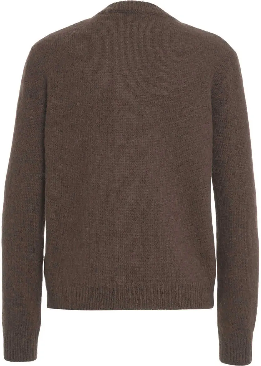 Cardigane Kaos Cardigan with brooch Brown Femei (BM 19033750) 3