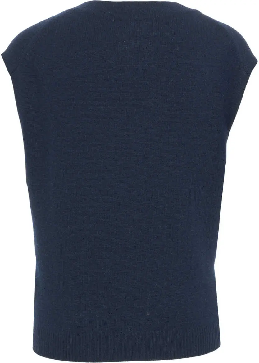 Pulovere casual CRUSH Cashmere vest Nikko Blue Femei (BM 19033753) 3