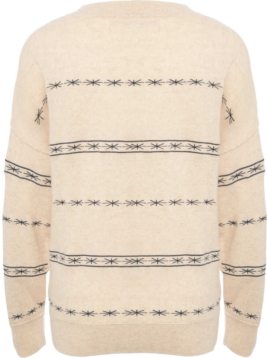 Pulovere CRUSH Knit sweater Pomelo Beige Femei (BM 19033759) 3